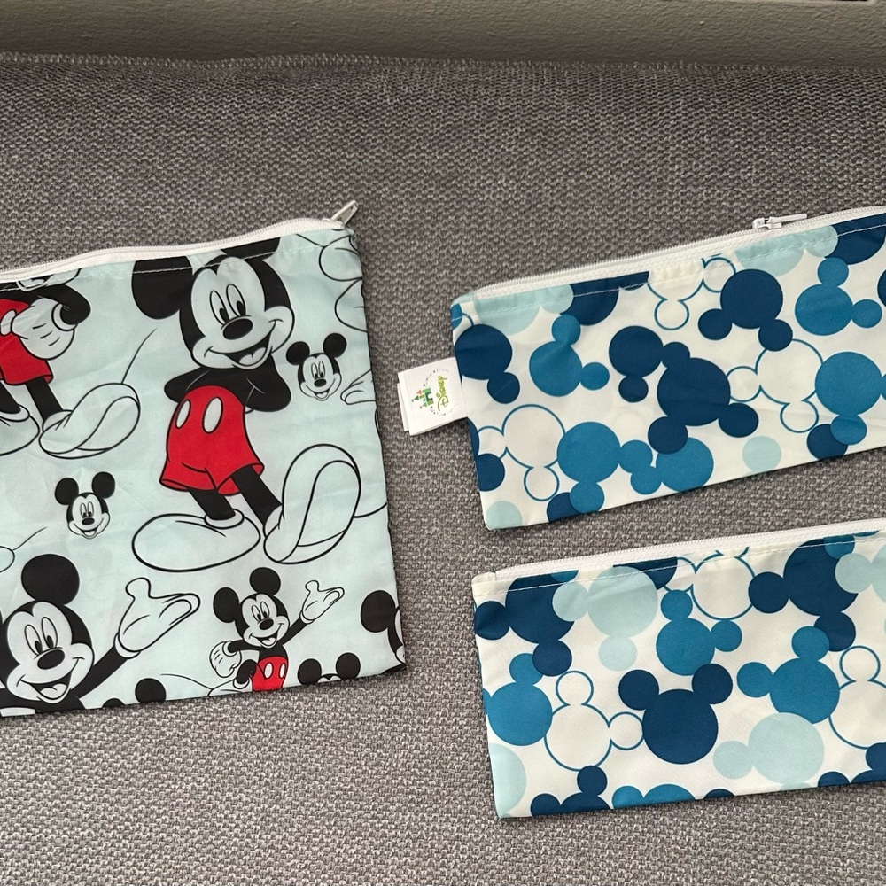 Disney Mickey Mouse Kids Bag Set - Red and Blue
